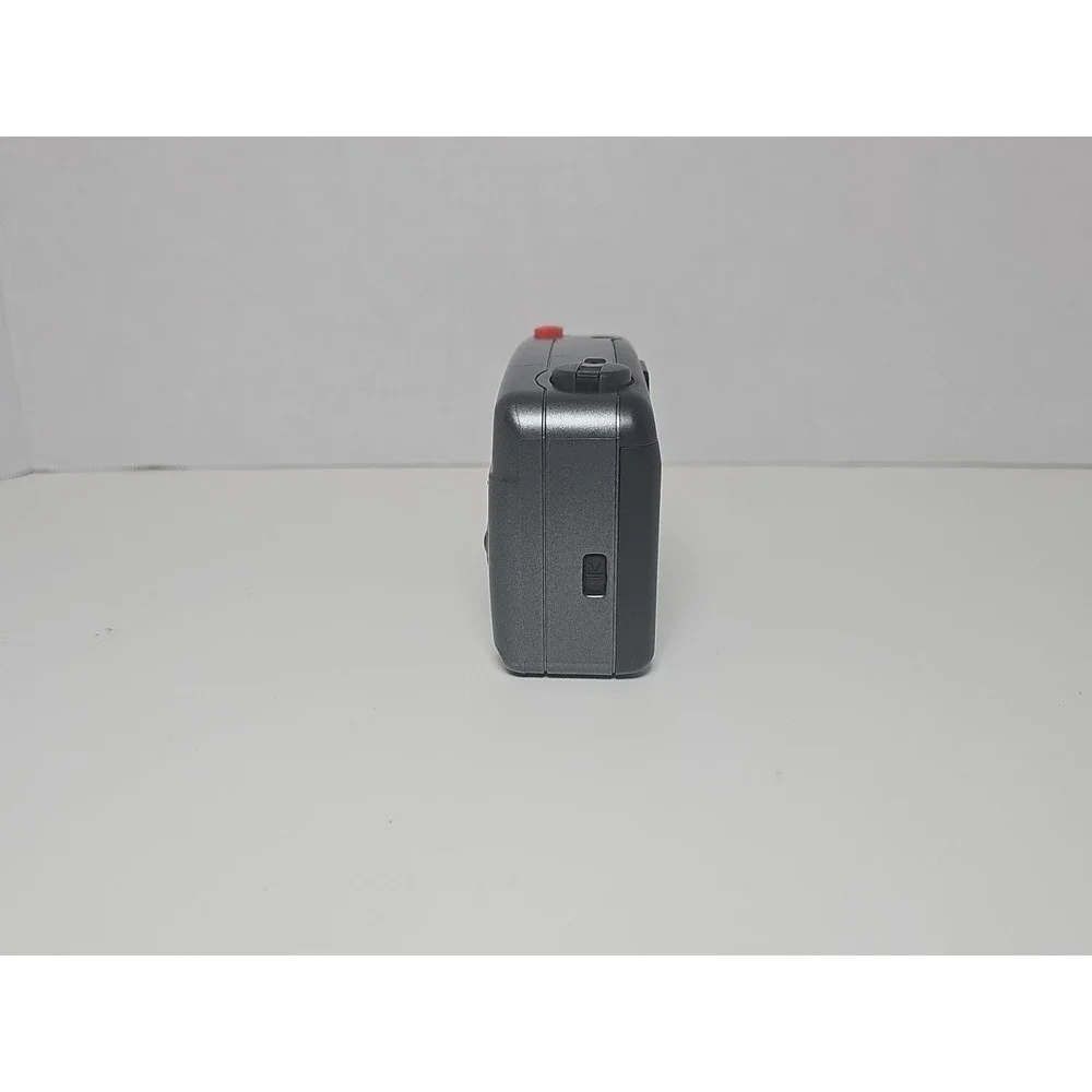 Vintage Snap Sights‎ Gray Poratble 35mm Point & Shoot Film Camera Built In Flash